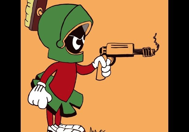 Will Marvin the Martian, Illegal Space Alien, Get to Keep His Ray Gun?