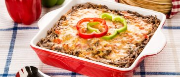 Texas Beef King Ranch Casserole is a Tasty Sunday Dinner Treat