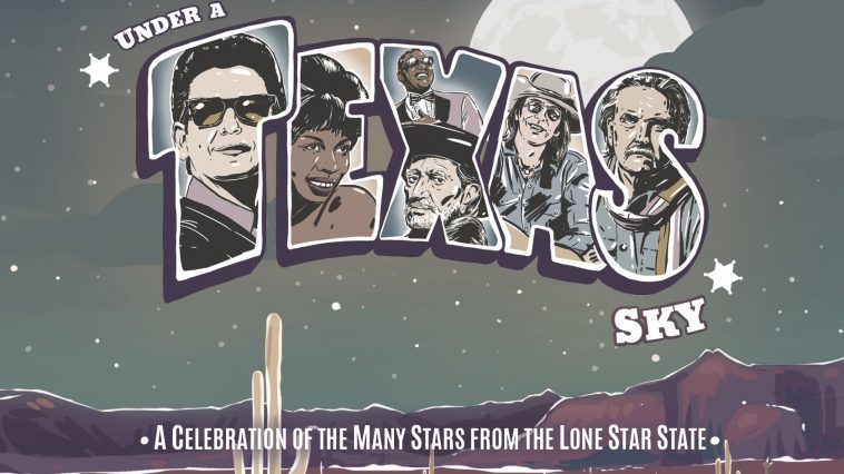 'Under a Texas Sky' by Jarrod Dickenson Pays Tribute to Five Texas Icons
